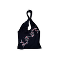 MVTINY FLORAL HALTER NECK TOP